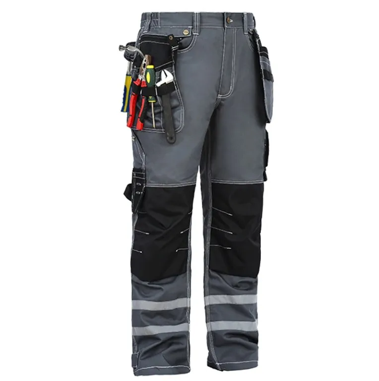 Work Overalls Men Working Multi Pockets Workwear Trousers Cargo Pants for Mens
