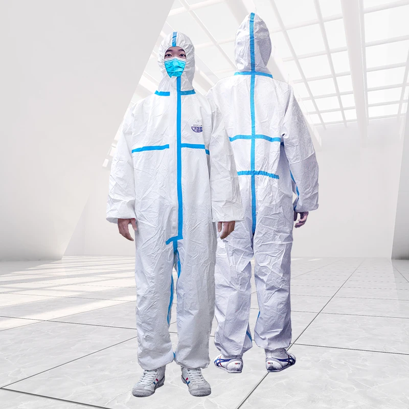 Nonwoven medical protective suit hospital protection suit
