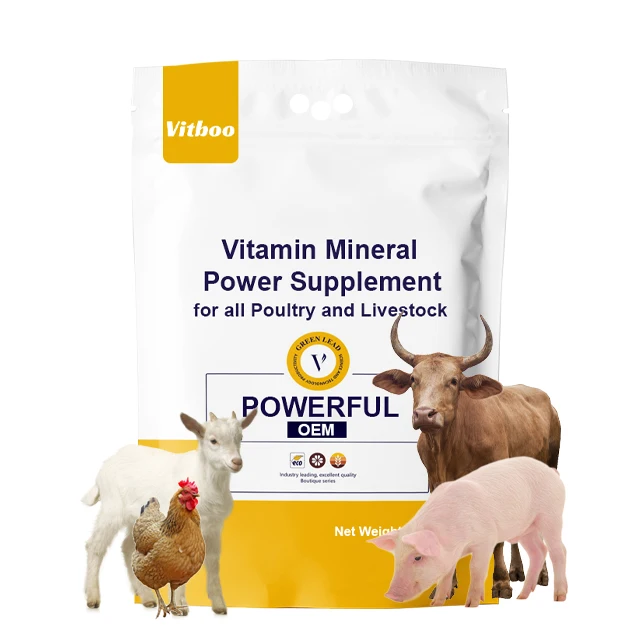 Chicken Anti-stress Additives Multivitamins Powder for Animals Vitamin Acid for Poultry