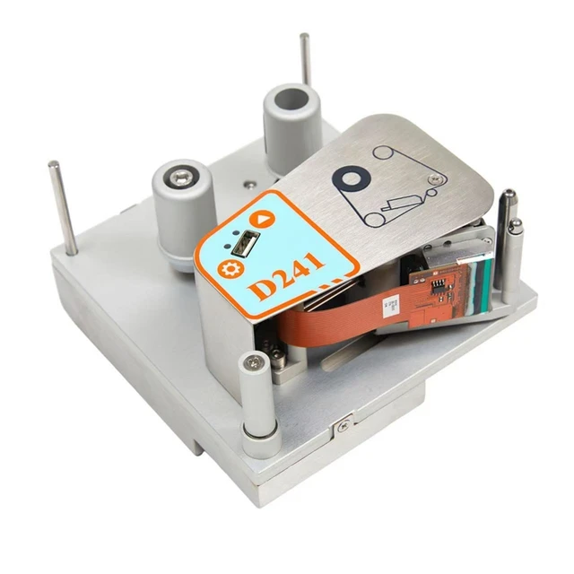 DIKAI D241 Pneumatic Automatic Labeling Machine Production Line 24mm Print Head 200DPI Thermal Transfer Paper Date Cartons 2