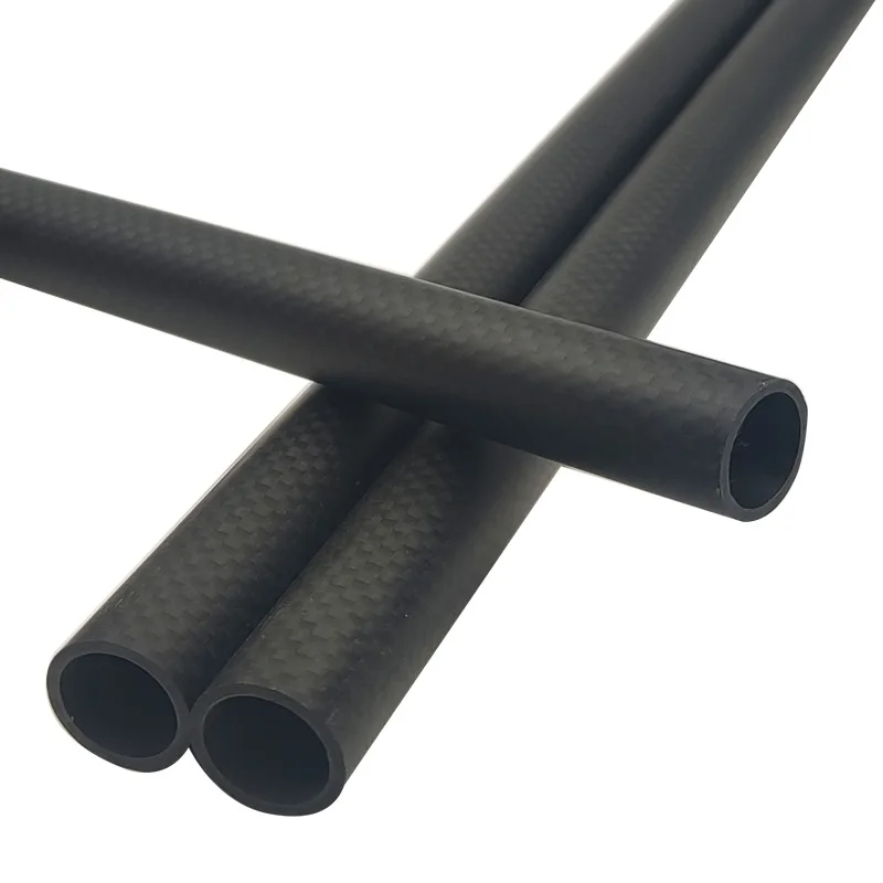 Carbon Fiber Tube Cfrp Carbon Fiber Tube 1000mm Glossy Matte Carbon