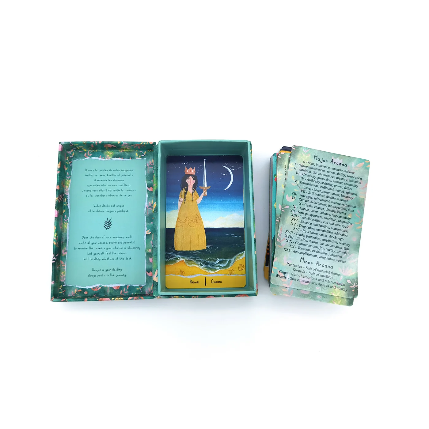 BAYAYA Manufacture Custom Printing Create Your Own Oracle Cards Tarot Card Decks With Rigid Box