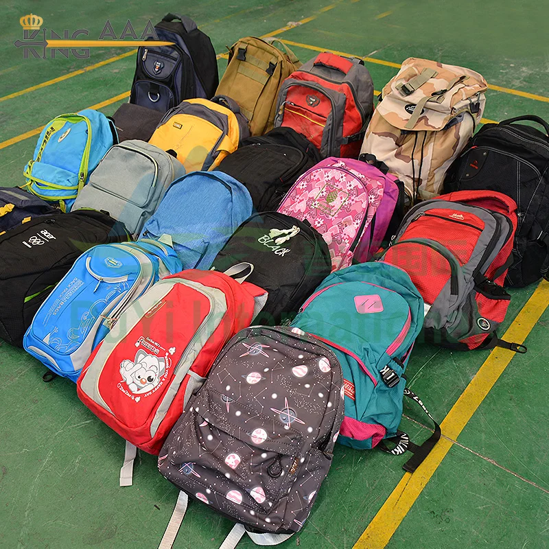 Uk Wholesale Mens Backpack Second Hand Branded Mixed Hiking Backpack Baels  Used School Bags