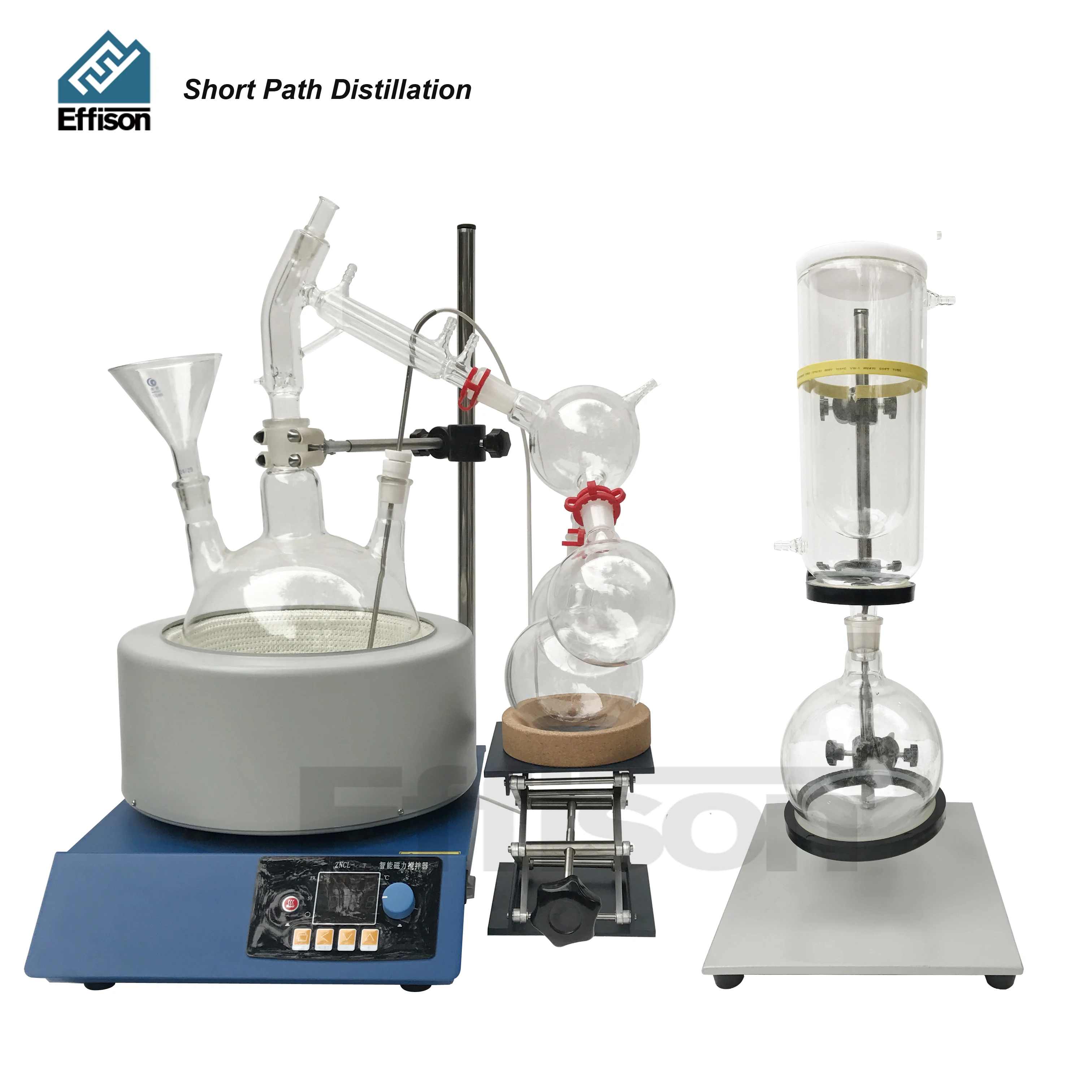 Short Path Destilator Oil Machine 2L 5L Evaporators Economical Low Price Option