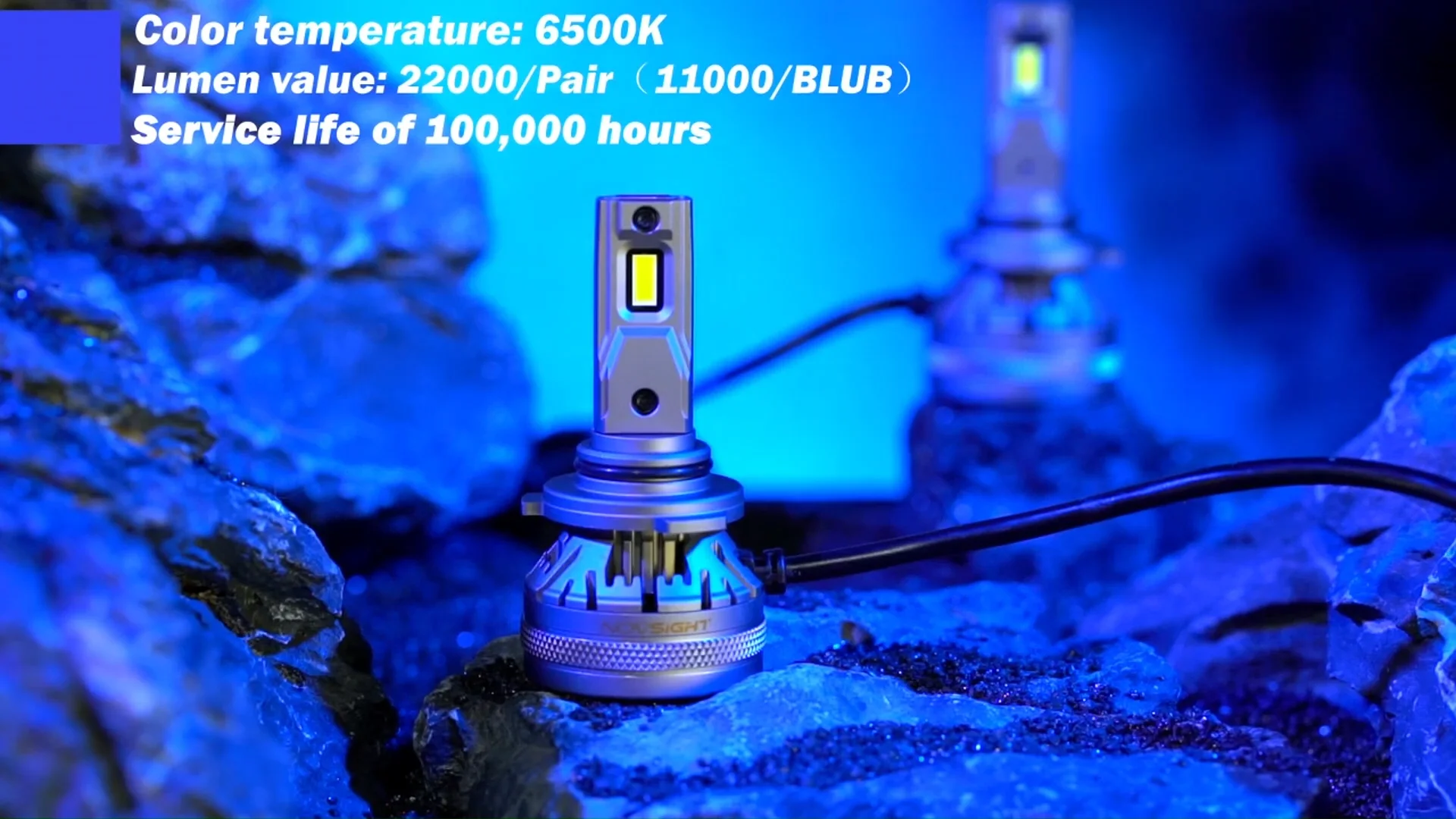 Novsight N37 Car Led Light 120w Led Bulb 9012 9007 H7 H4 H11 Canbus