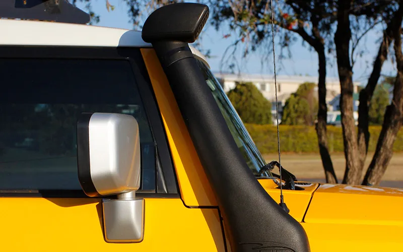 011SAT0185A Wholesaler Offroad Auto Part Matte Black Air Intake Plastics Car Snorkel