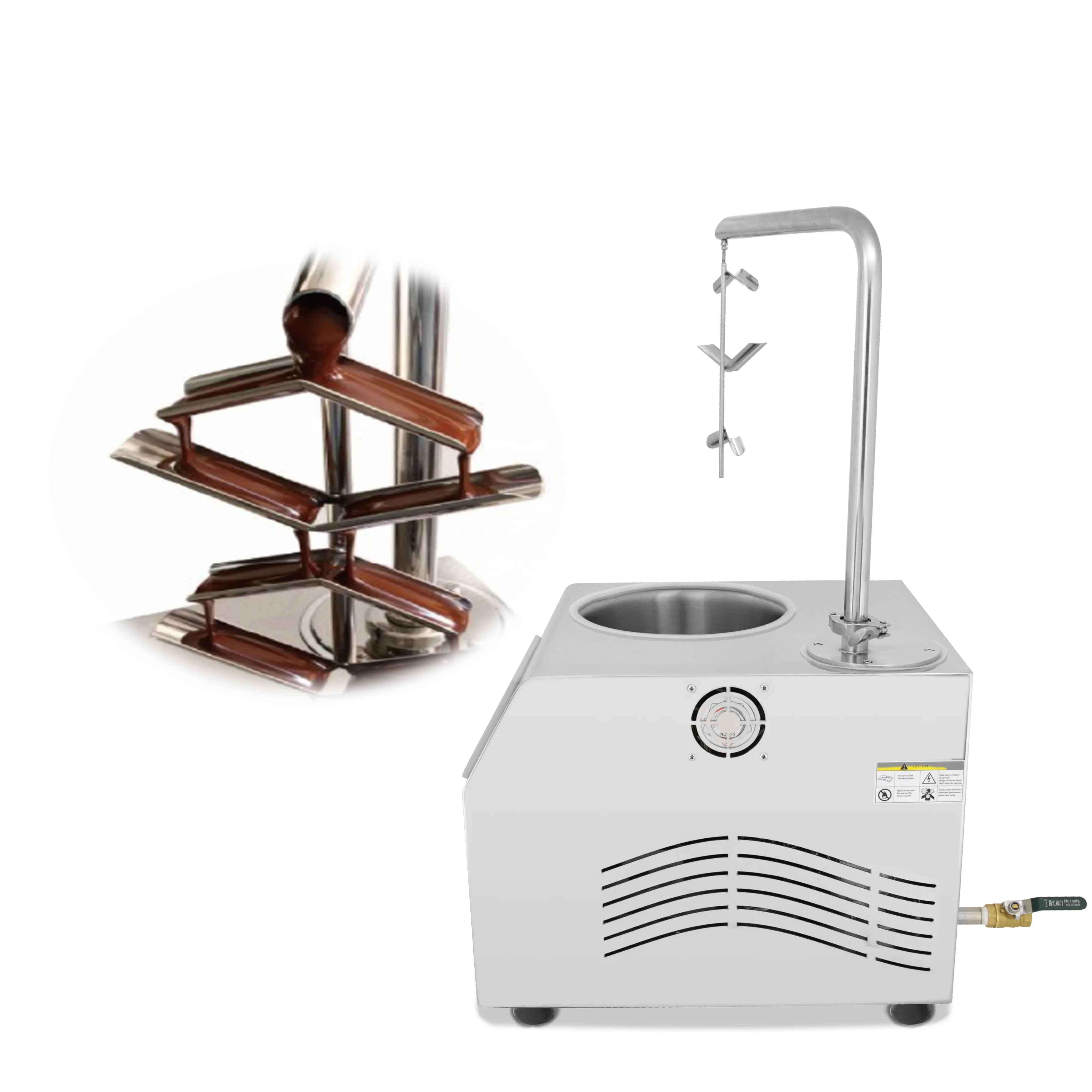 Mini Small Chocolate Machine Coating  Panning Machine Chocolate Tempering