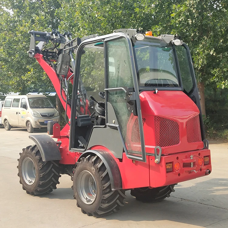 Optional Euro V Engines Articulated Mini Front End Wheel Loader DY35