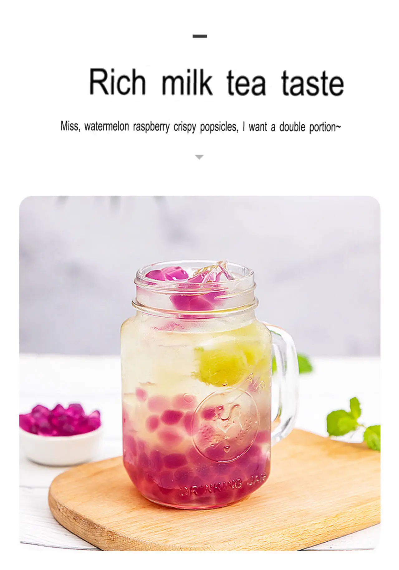 Milk Tea Ingredients Grape Flavor Ingredients Konertea Supplier