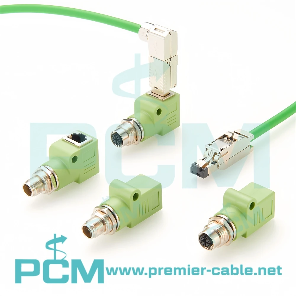 Profinet M12 to RJ45 Adapters - Reliable Industrial Ethernet
