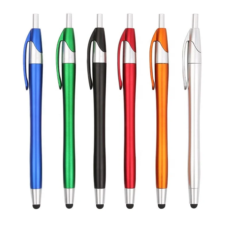 Stocked Promotional Gift Cheap Pen Customize Logo Dart Stylus Pens With ...