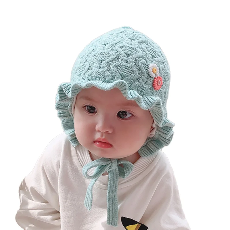 冬の韓国の子供用ニット菊二重耳大食い猫ガレブベビーハット Buy ベビー帽子 かわいいベビーキッズ毛皮ポンポン帽子ビーニーカシミヤ毛皮ポンポン 卸売良質冬厚いポンポンだらしないキッズベビー子供ニットアクリルビーニー帽子 Product On Alibaba Com