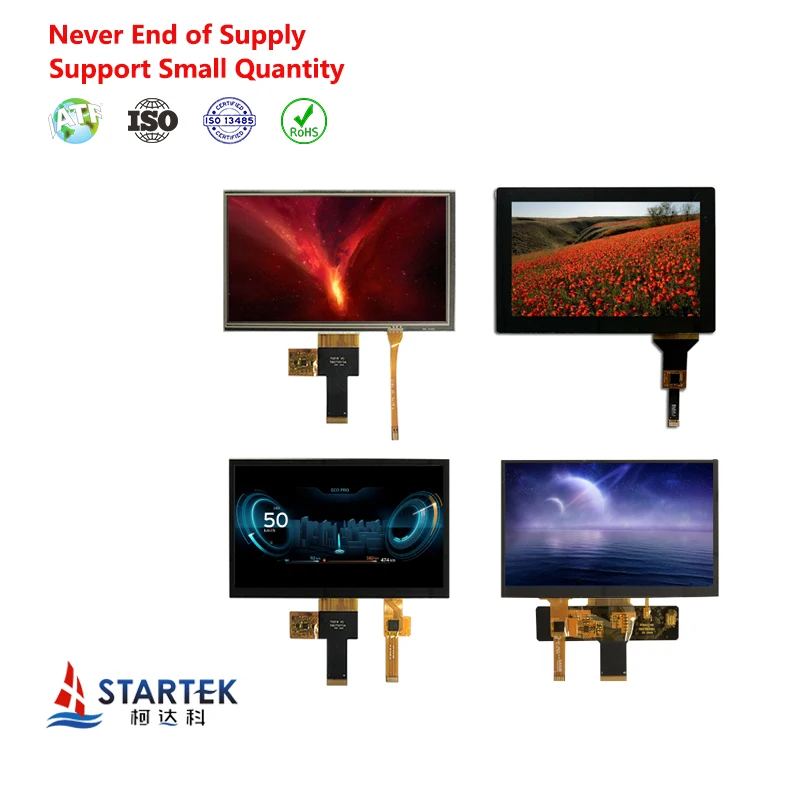 Custom TFT LCD 0.96-32" ips screen panel 3.5 4.3 5 5.0 7.0 8.0 10.1 inch small touch tft display lcd module