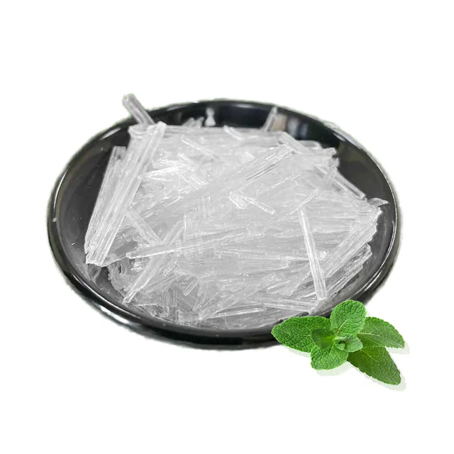 Factory Direct 100% Natural Menthol Crystal Cosmetic Raw Materials Menthol Crystal CAS 2216-51-5