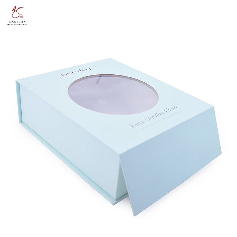 Ropa De Cierre Magnético Con Impresión Personalizada Para Recién  Nacido,Manta Para Bebé,Embalaje De Ropa,Caja De Papel Con Ventana  Transparente - Buy Manta Del Bebé,Caja De Regalo,Swaddle Caja Product on  Alibaba.com