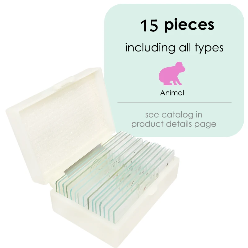 Biological Microscopes Slides Middle School Student Gift Teaching