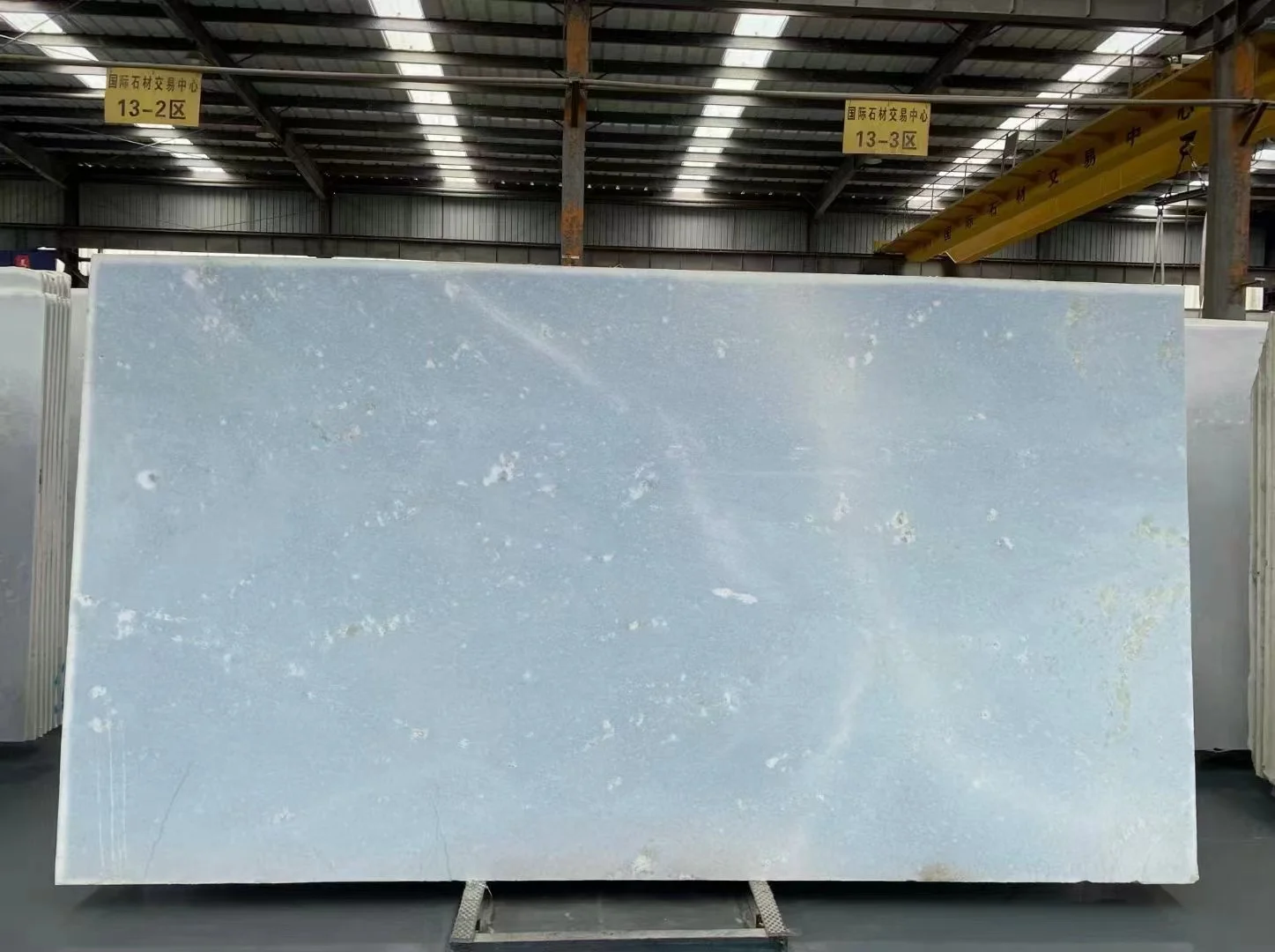 Transparent Onyx Marble Background Wall Panel Floor Tile Dreaming Blue Luxury Stone Slab - marble-slabs