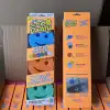 Scrub Daddy - Paquete de 3 naranja, azul, verde