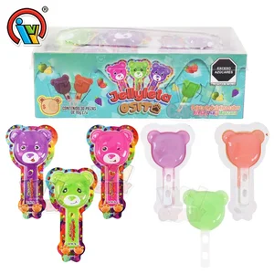 Candy Supply Bear Shaped Fruit Jelly Stick Candy Sweets Dulce