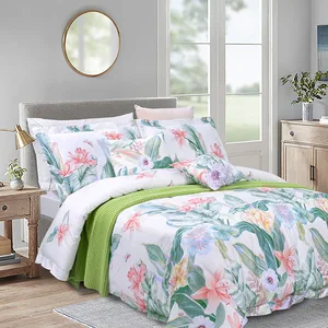 Factory Direct  Satin Cotton Bedding Set New Printed Bedsheet for Sale