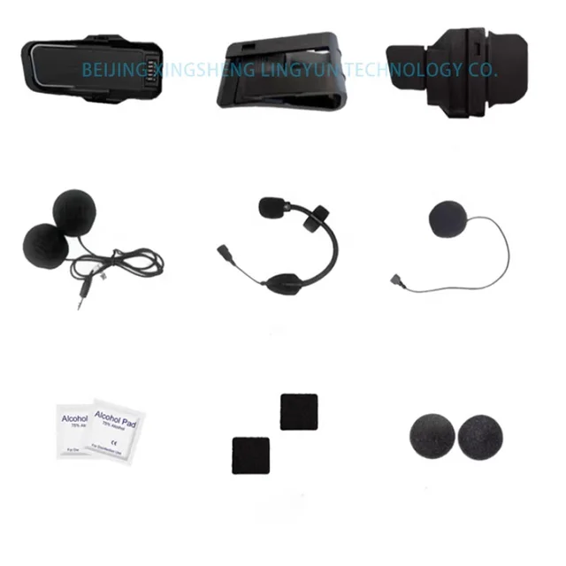 Cardo PACKTALK PRO ACC00011 EDGE Second Set of Motorcycle Helmet Accessory Kits Cardo EDGE 2ND HELMET KIT