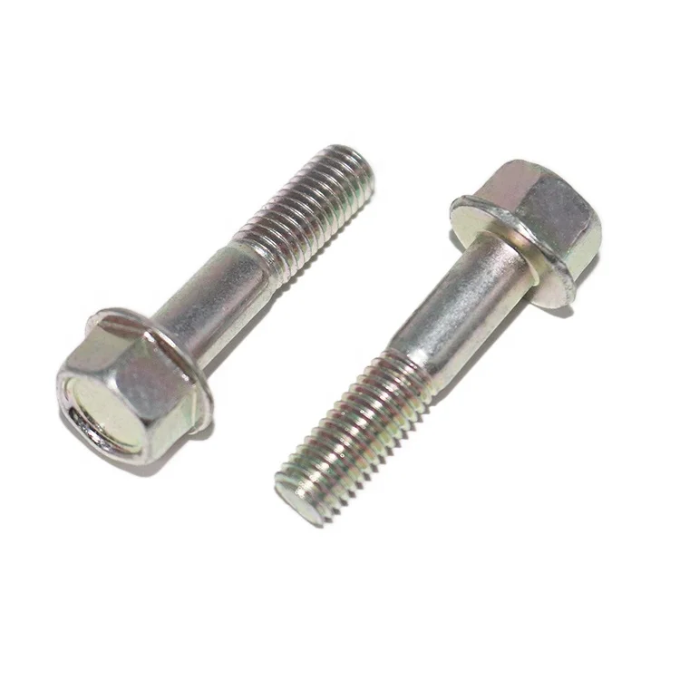 Source Hex Head with Flange Half Thread Bolts Stainless Steel or Custom  half thread Bolts on