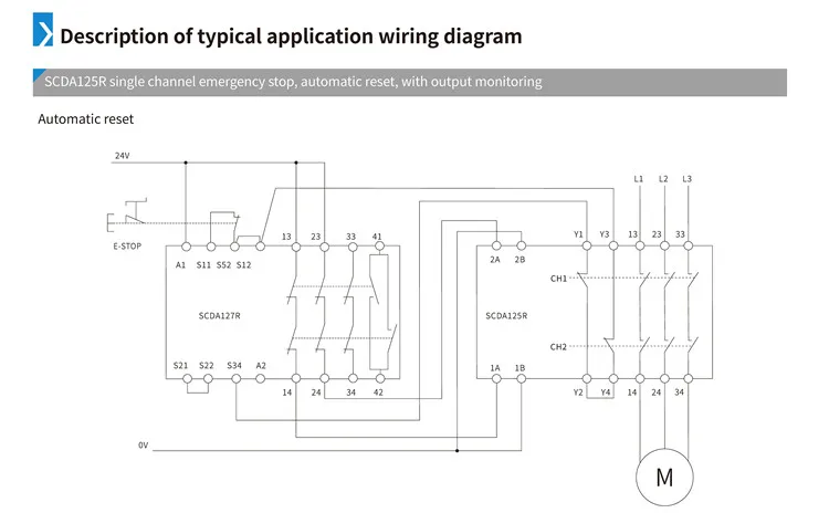 Cat4 24vdc Safety Relay,Relay Module Scda-125 3no2nc - Buy Contact ...