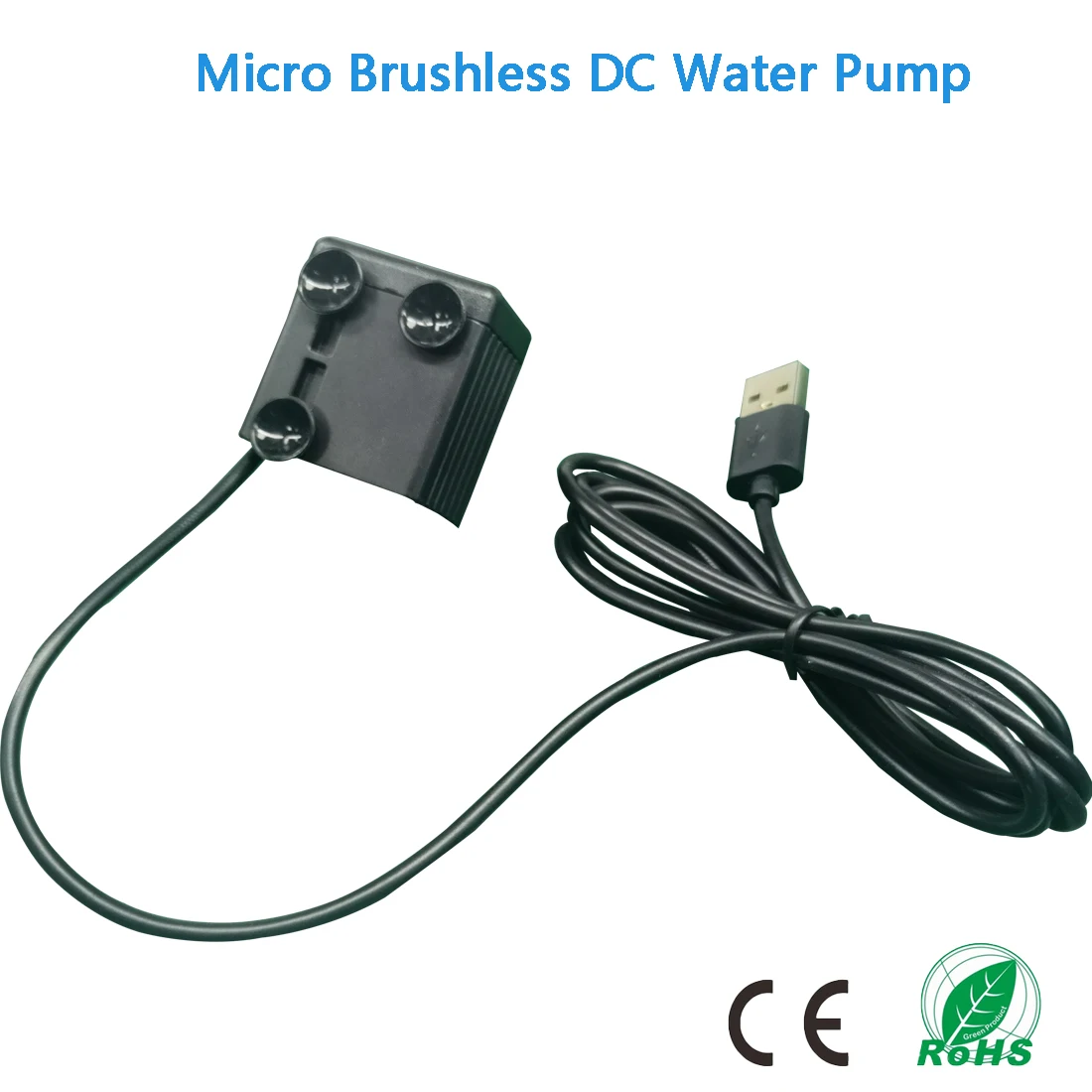 长寿命低噪音20db低成本USB微型DC 5v迷你宠物喷泉猫狗水族馆鱼缸水培水泵