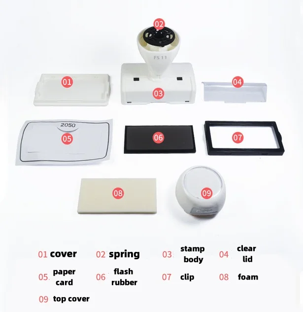 Office Flash Rubber Stamps - High Quality & Durable
