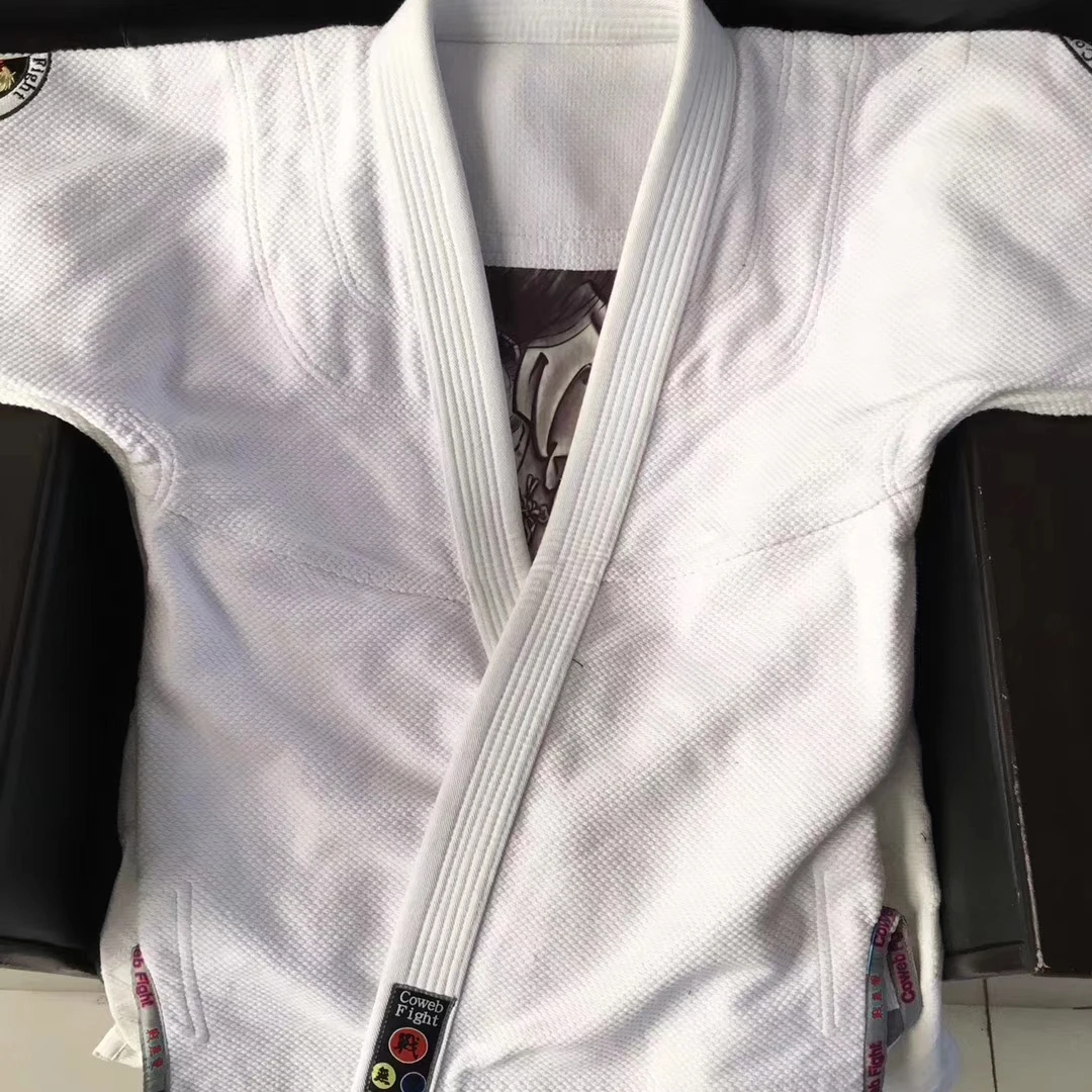 Hot Selling Karate Jiujitsu Gi Kimono Heavy Cotton Canvas Dobby Judo