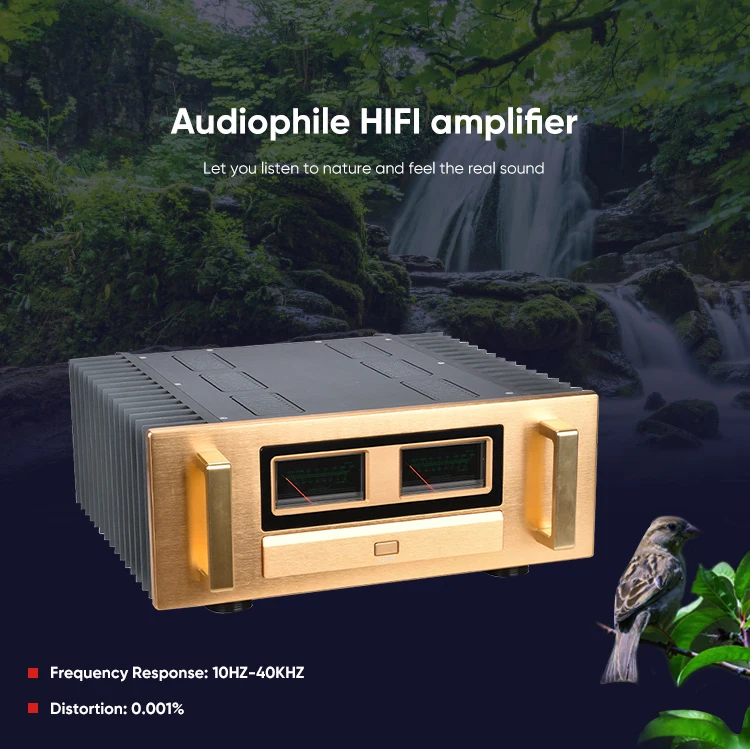 BRZHIFI Audio Amplifier  big A75s Power Amplifier HIFI sound Amp Pure Class A Field Effect Stereo Home Professional home theatre manufacture