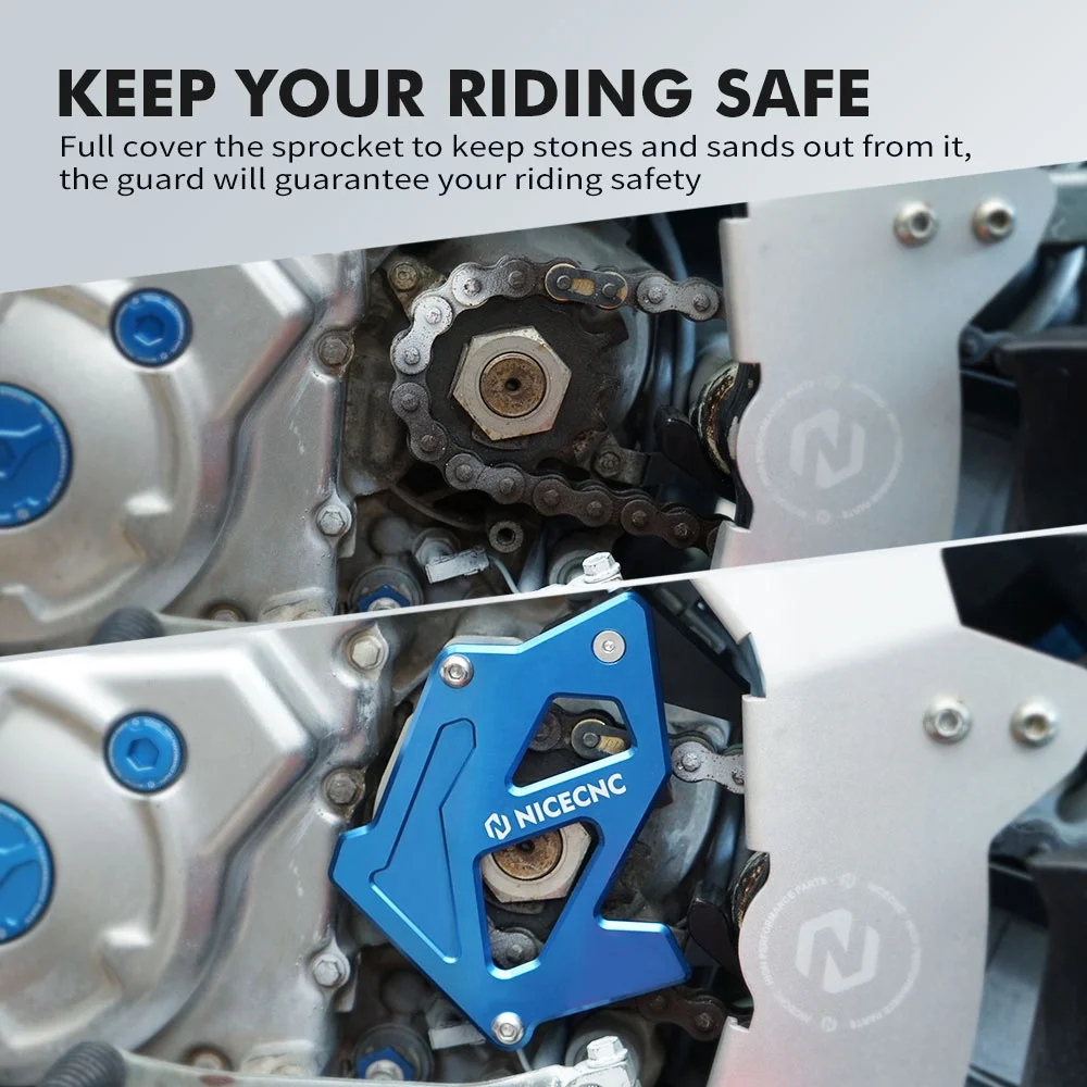 NICECNC Water Pump Cover Guard - Aluminum Protector For Yamaha Raptor