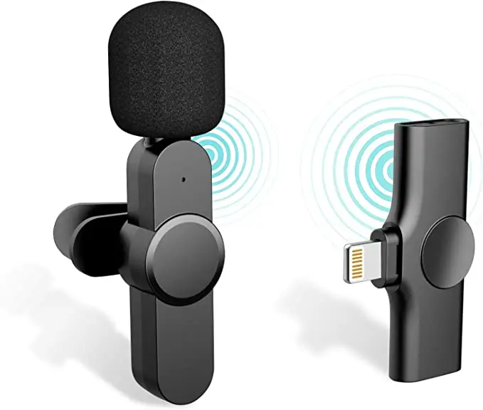 k8 k9 k11 k35 2.4g mini clipon revers vivre microphone à condensateur sans  fil pour  fb voix recondivant