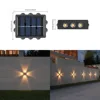 10 Led Convex Mirror Warm-light
