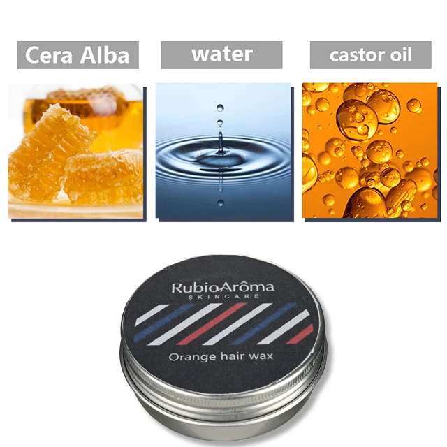 Частная торговая марка поставщиков, стойкая помада для волос, стойкий натуральный воск для волос с сильной фиксацией