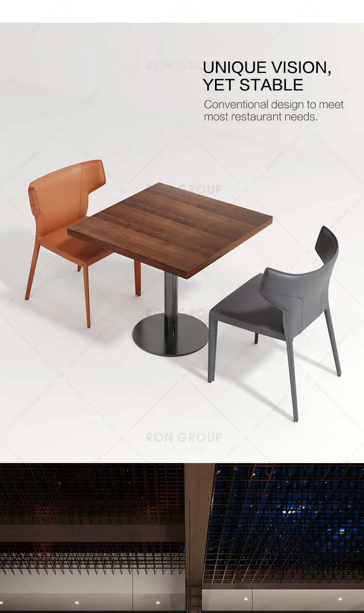 Contemporary Design Dining Chairs Soft Pack Restaurant chair for Restaurant and hotel