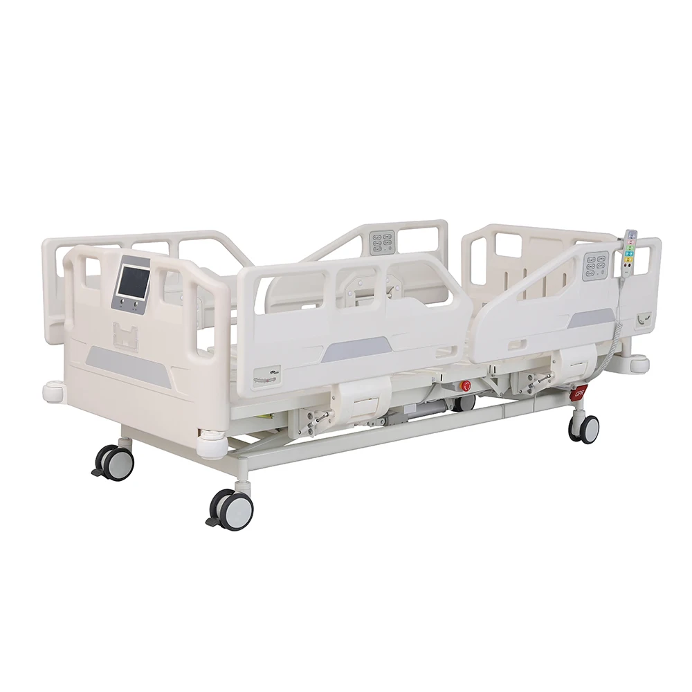 Electric Therapy Bed Stainless Steel Fully Guarded Modern Hospital School Use Adjustable Automatic Anti-Decubitus Infusion 3