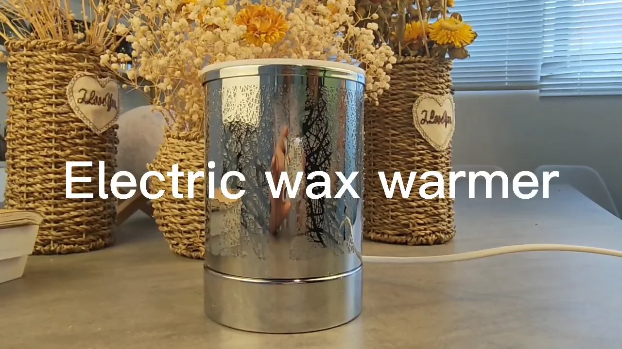 Stylish Chromeplating Metal Tree Wholesale Wax Burner Electric Wax