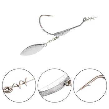 Wholesale 2g 3g 4g 5g 7g 9g Spring Lock Fishing Hook Lead Spinner Beast Fishing Jig Hook – Metal Jig – view 5