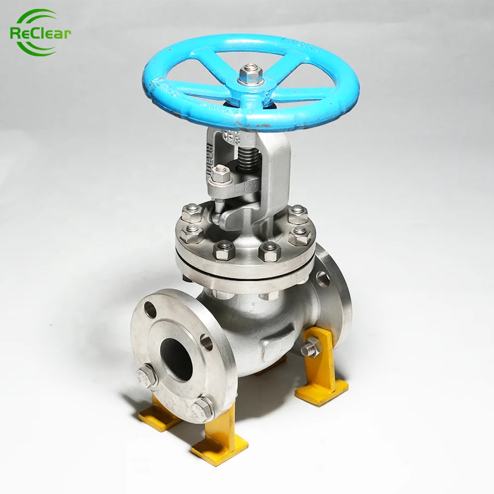 304 Stainless Steel Flange Globe Valve Pn16 J41w Dn15-dn150 For Water ...