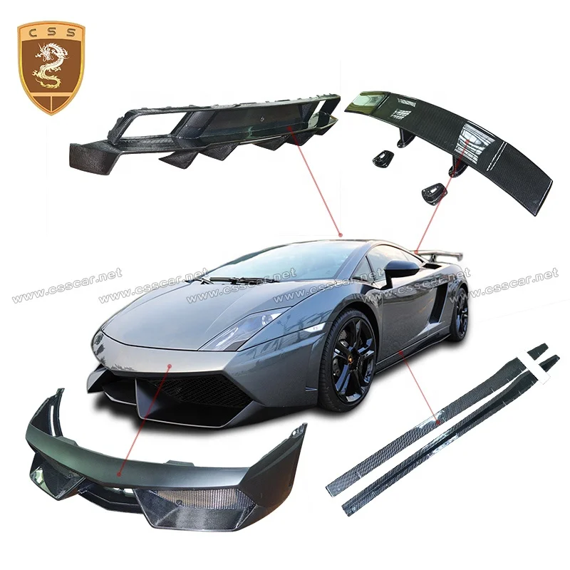 Parachoques Delantero De Fibra De Carbono Para Coche,Kit De Carrocería Para  Lamborghini Gallardo Lp540 Lp550 Lp560,Estilo Lp570 Dmc - Buy Kits De  Carrocería Para Lamborghini Gallardo,Para Lamborghini Gallardo Bodykit,Para  Lamborghini Gallardo De