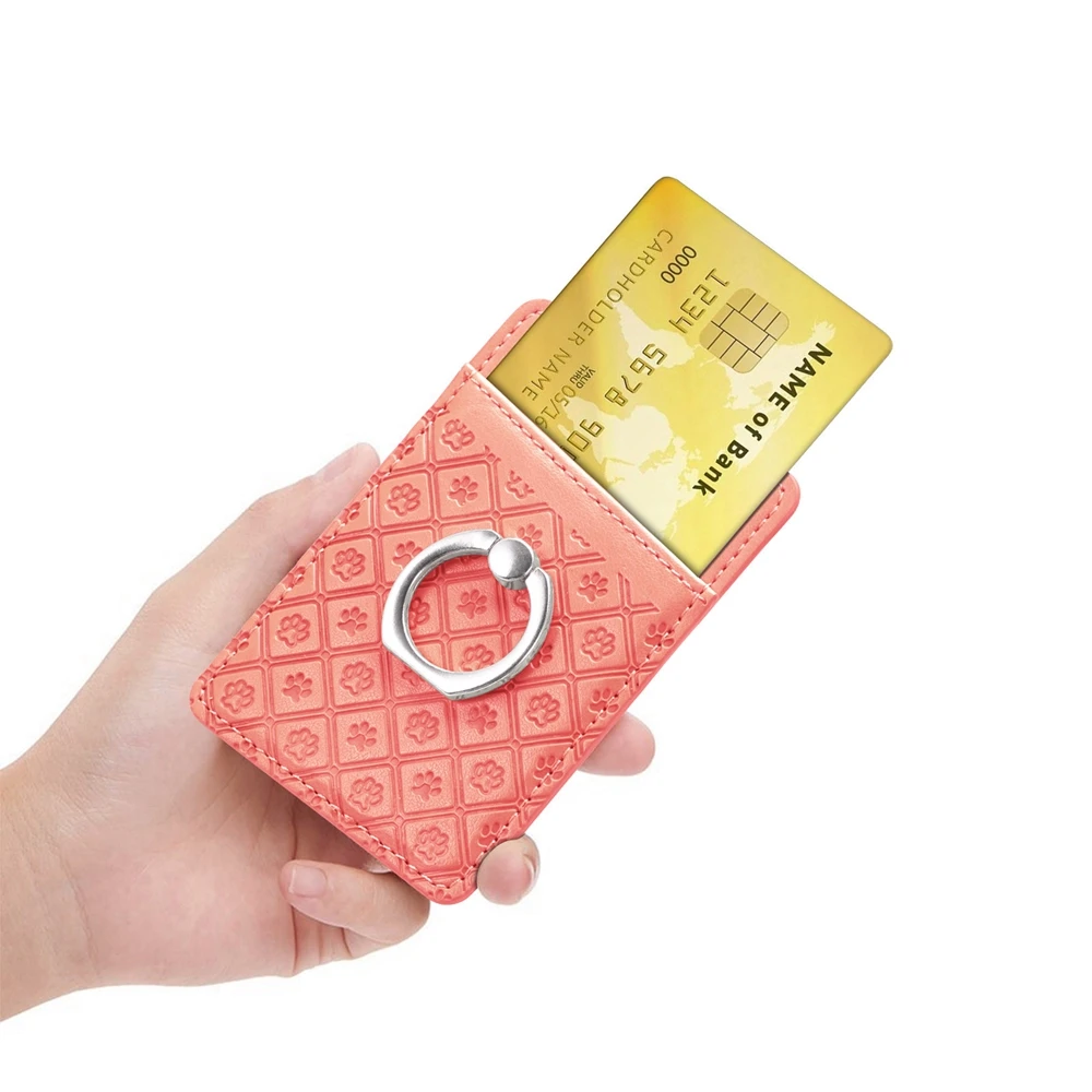 Ring Stand Credit Card Sticker For Iphone Xiaomi Huawei Samsung Phone Case  Cover - Buy Multi-functional Back Of Phone 3m Adhesive Stick-on Wallet Credit  Card Case,Metal Finger Ring Phone Card Holder,Universal Mobile