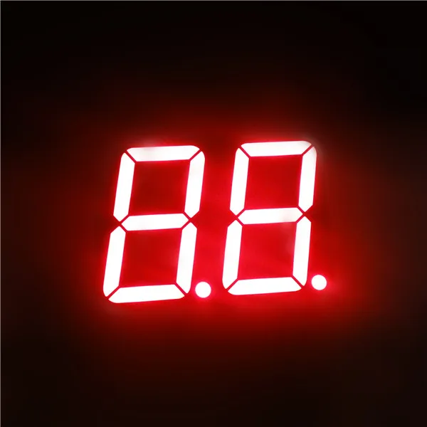 Numeric Two Digit 1.5インチ7セグメントディスプレイ【CE RoHS】