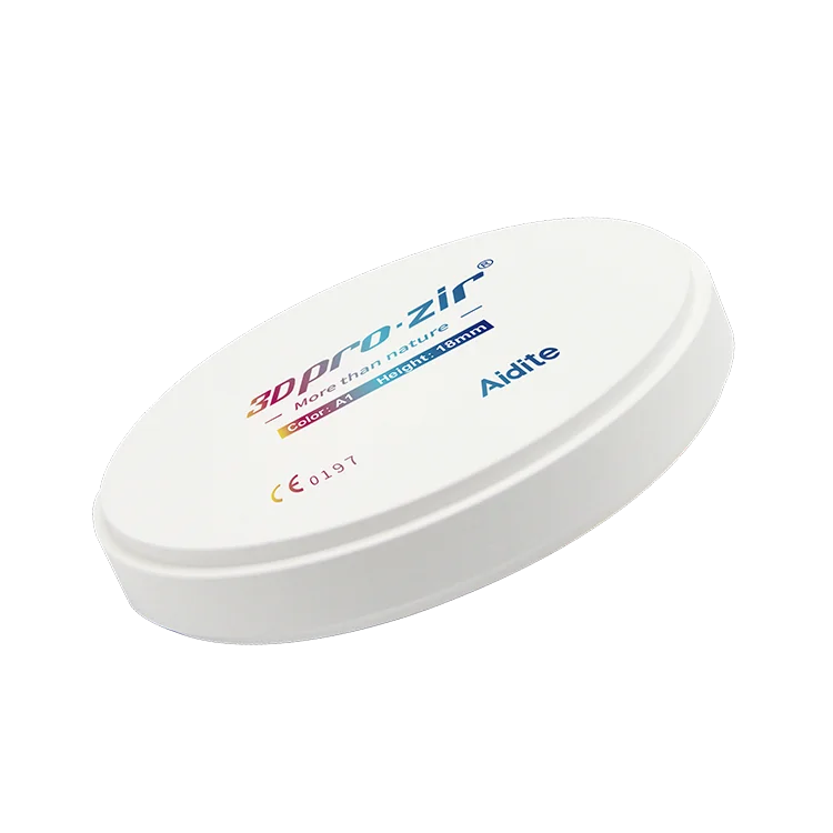 
Производство Aidite для стоматологических камер Cad Cam Супер Прозрачность Cad Cam циркониевые блоки 