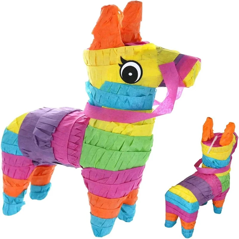 Pinata Party Mexican Donkey Pinatas Cinco Demayo Fiesta Birthday Small ...