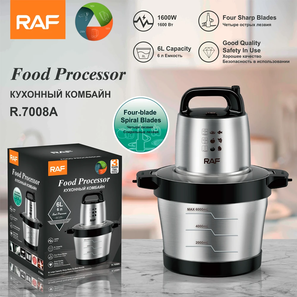 Factory Multifunctional 6l Food Processor with Blender