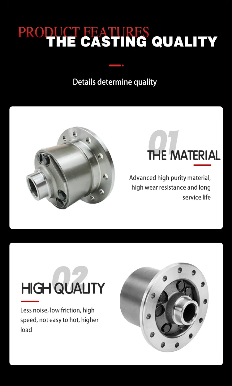 Limited Slip Differential For Toyota Rear Differential Axle