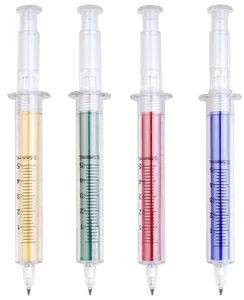 Ido Pen China Office Stationery Feature Ball Pen Syringe Pen for School & Office Supplies Wholesales