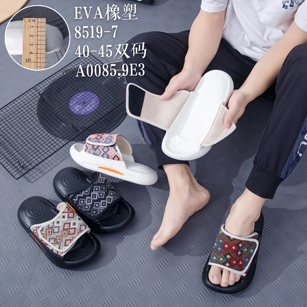 Wholesale High Quality Arab Sandal Slipper Men Slides Fashion Nude Beach Sport slippers