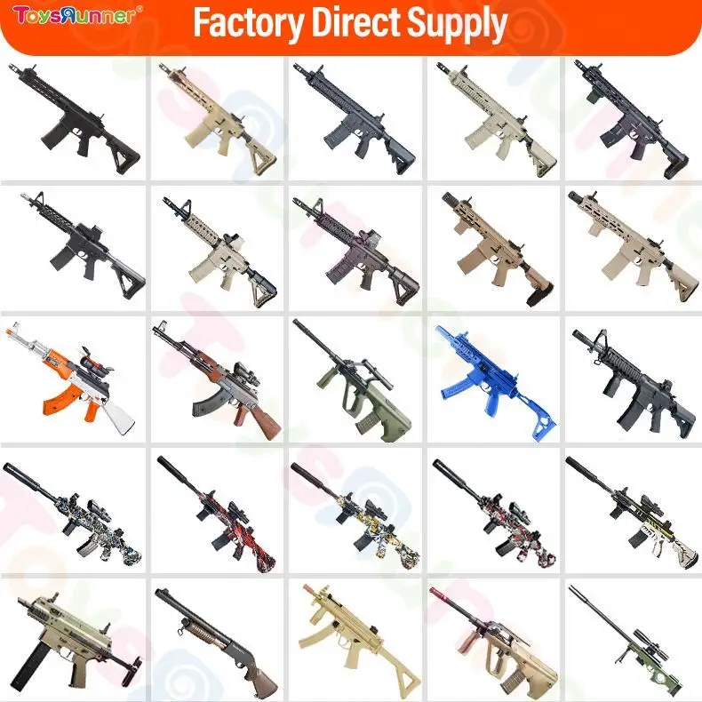 Cheap Realistic Shell Ejecting Toy Gun Soft  Bullet Plastic Shooting Paintball Shell Ejecting Toy Gun